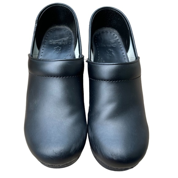 Dansko‎ Black Leather Upper Professional Clog Size: 39 (8.5-9) - Picture 3 of 9